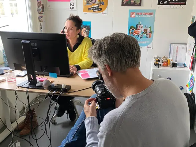 Tournage websérie Parc des Expositions Angers