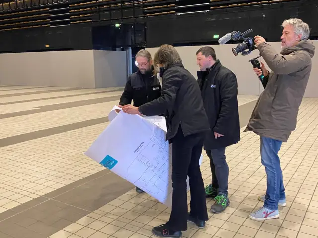 Tournage websérie Parc des Expositions Angers