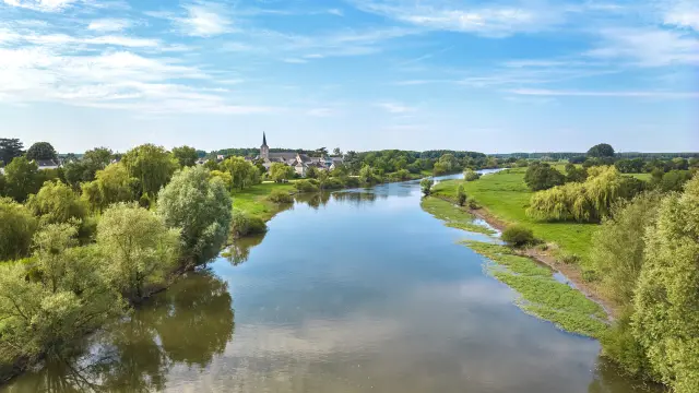 Bords de Sarthe à Briollay