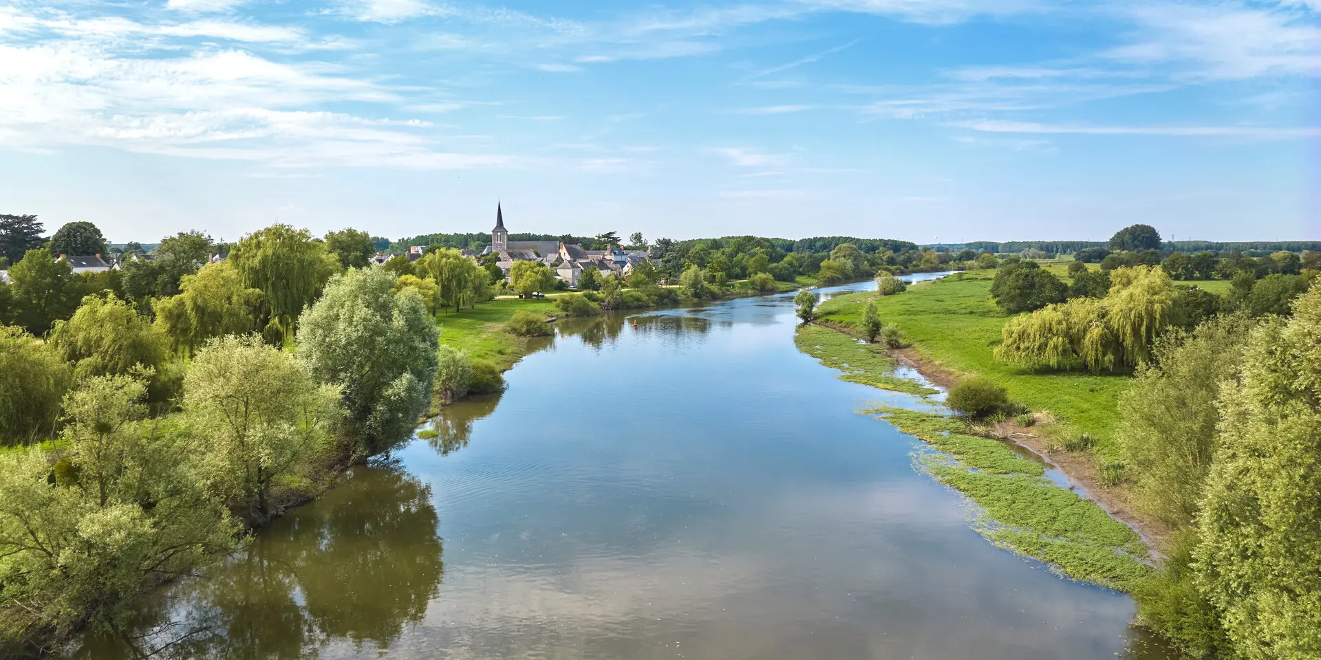 Bords de Sarthe à Briollay