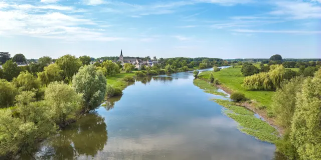 Bords de Sarthe à Briollay